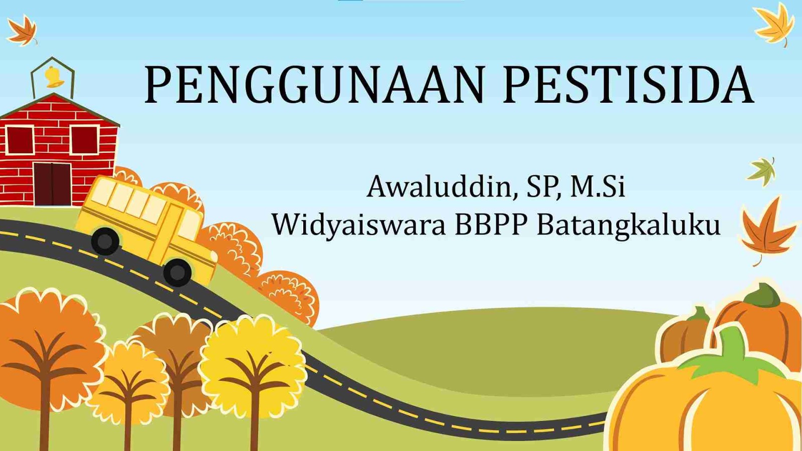 Penggunaan Pestisida